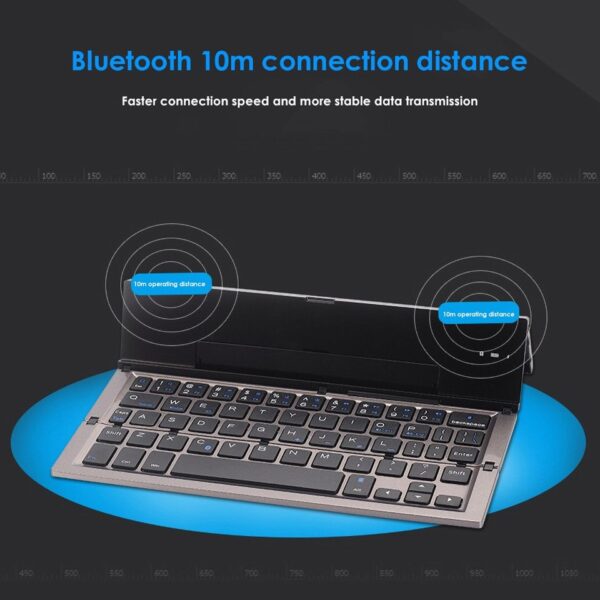 Mini Teclado Bluetooth para Celulares e Tablets - Image 9