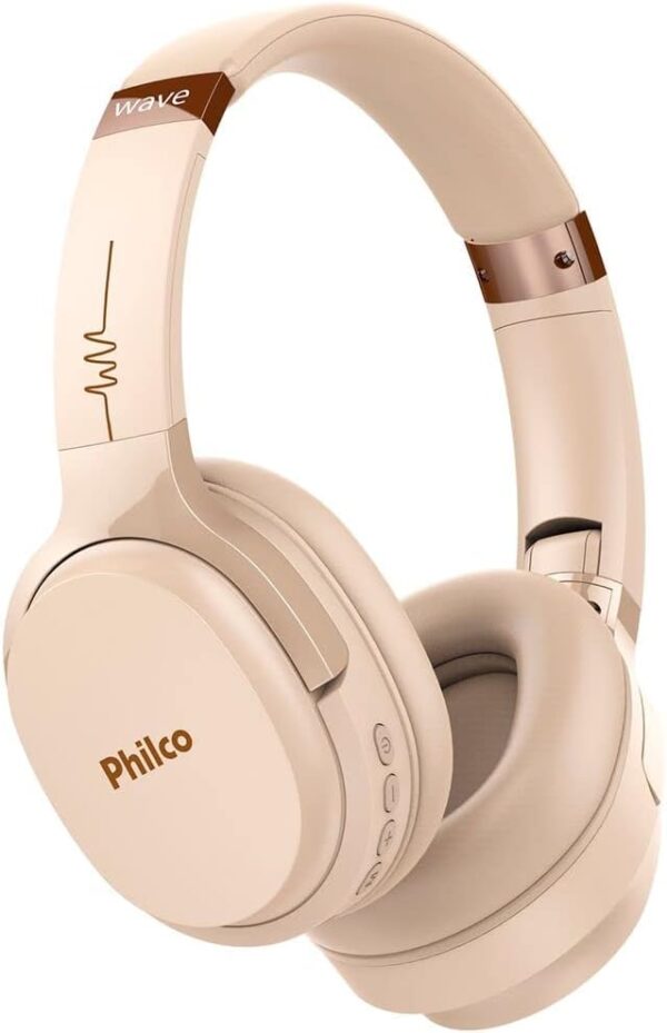 Headphone Bluetooth Philco PFO01BTG Wave - Bivolt Rose Gold